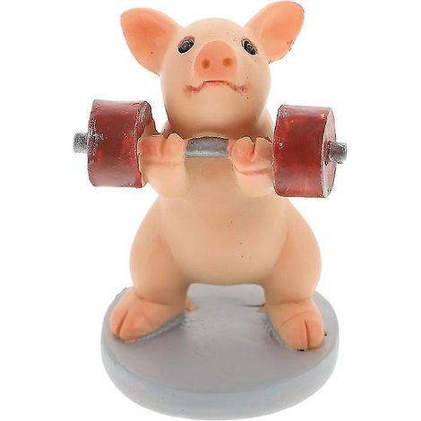 1 figurine de cochon de dessin animé (1/3)