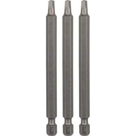 Embout de vissage qualité extra-dure 1/4'' R2 49mm paquet de 3 - BOSCH - 2608521118