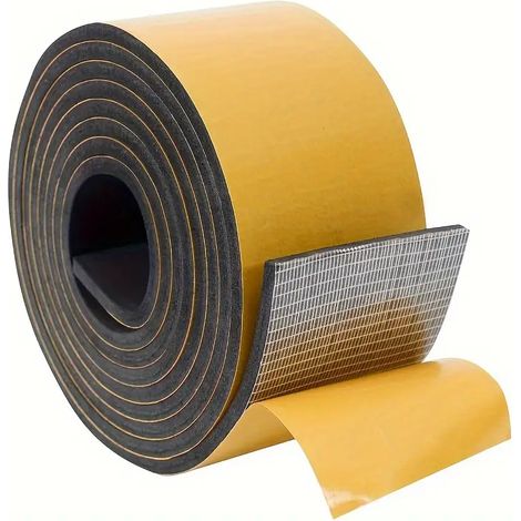 Fascia nastro elastomerica in gomma per coibentazioni anticondensa isolamento termico climatizzatori 75mm (1/5)