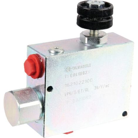 Flow control Steel 3 Way FPRFU 1/2 S G FLUIDPRESS FPRFU12SG (1/3)