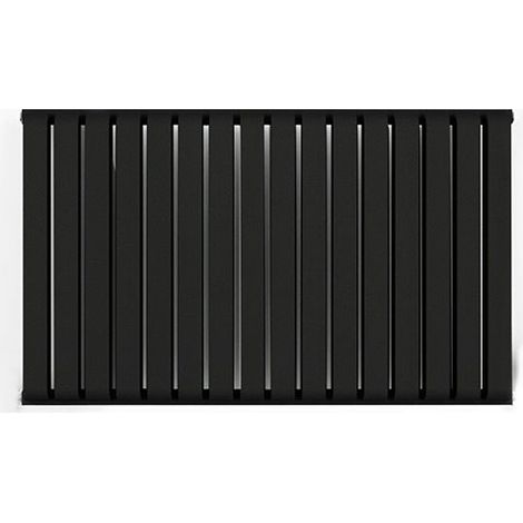 Radiateur électrique noir de 530mm de haut et 1045mm de large - 1000 Watt - WAR530/1045ROE2N