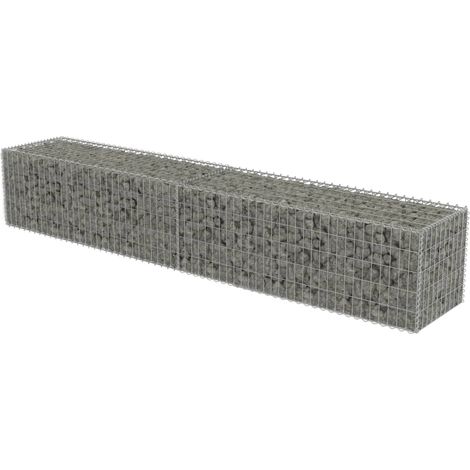 Mur en gabion avec couvercles Acier galvanisé 300 x 50x50 (1/5)