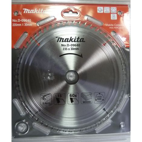 Lame de scie Makita 235x2 4x30 0 mm Z60 15°