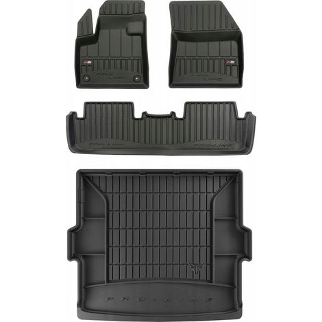 KIT 3D Tapis de sol et tapis de coffre DS7 Crossback à partir de 2017 (1/5)