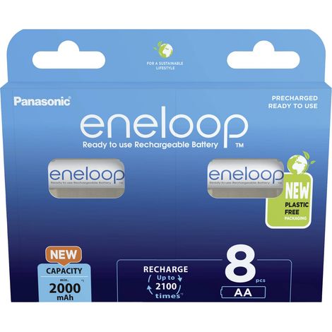 [NEUWERTIG] B-Ware Eneloop Hr06 Mignon (Aa) Akku Ni Mh 2000 M Ah 1.2 V Batterie Ladebatterie Akku