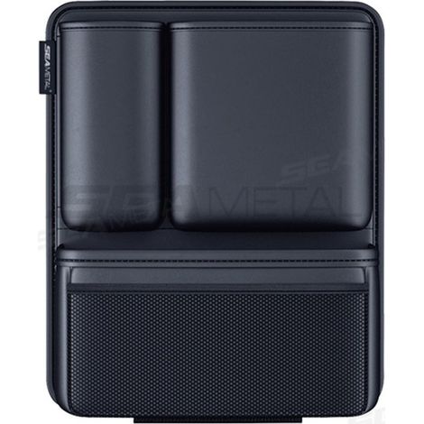 1 pièce organisateur de coffre de voiture, sac de rangement suspendu pour siège arrière, fermeture à crochet et boucle, poche multifonction, pour famille et voyage