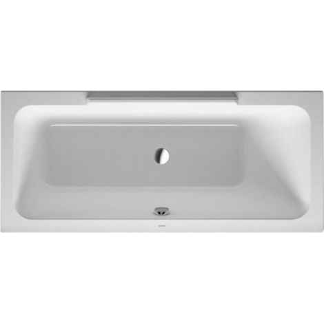 Vasca Duravit DuraStyle 170x70cm, schienale destro, 700295, versione da incasso - 700295000000000