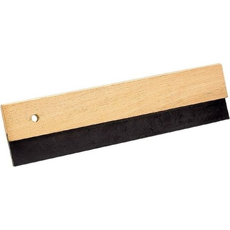 Raclette Holz Klinge Gummi Schwarz 300mm Ref 180212