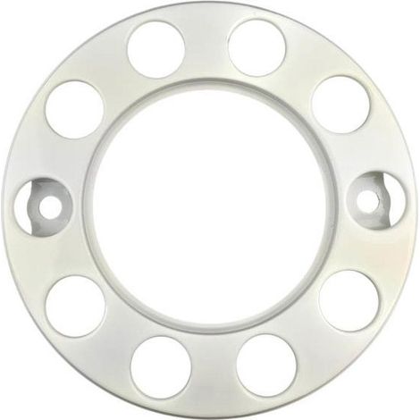 Enjoliveur de roue avant 22,5" blanche MAN Mercedes Volvo Scania DAF Renault Iveco 10 trous universel