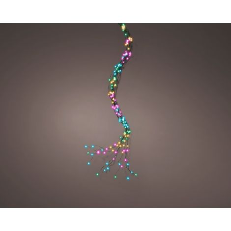 Guirnalda micro led exterior para arbol de 180 cm multicolor suave 1,8 m (1/2)