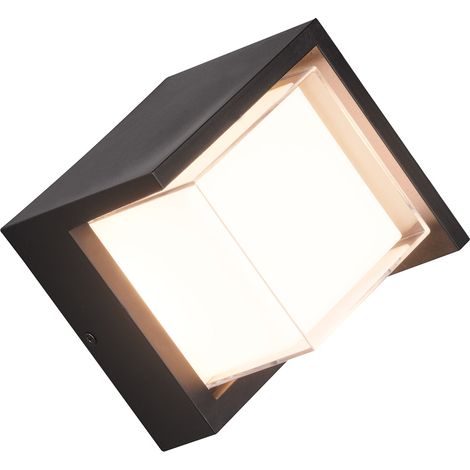 Applique da Esterno a LED SMD in Tessuto Nero Opaco (1/5)