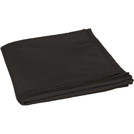 Toalla para sauna VALENTO Crawl Negro 90 x 150 cm