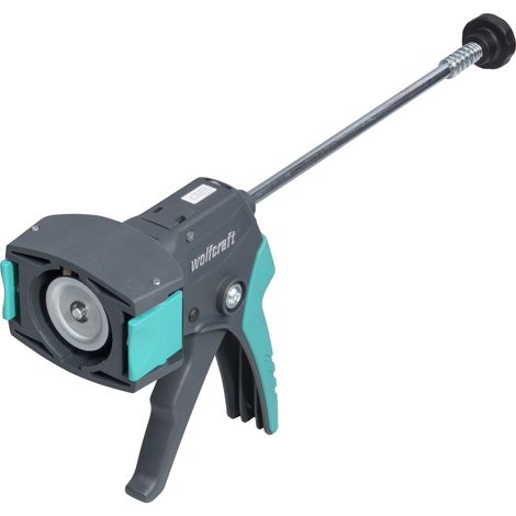 wolfcraft I MG 310 COMPACT Kartuschenpresse  I 4357000 I 160 kg Auspressdruck I Kartuschenpistole I Silikonspritze I Auspresspistole (1/5)
