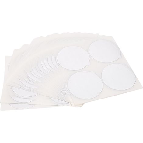[Capsule de café] + Joints aluminium multifonctionnels + 51mm/2.0in + 100 pcs couvercles anti-déchirure et autocollants pour capsules, boîtes de thé et pots de yaourt (1/5)