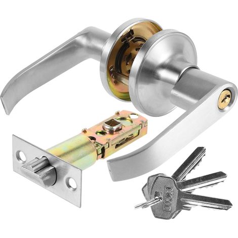 1 verrou de porte en métal avec poignée (1/5)