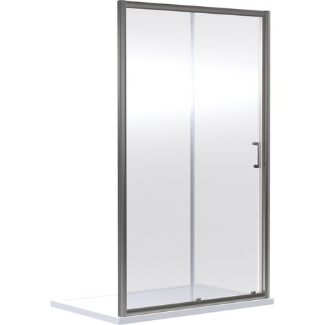 1400 x 1900mm Single Sliding Shower Door