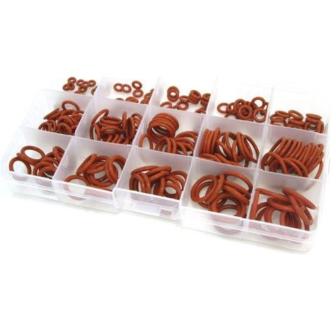 225PCS boîte à réparation en gel de silice (VMQ)  Rouge, pour la plomberie professionnelle, Air, Gaz, Automobile, Plombier, Réparations (1/4)