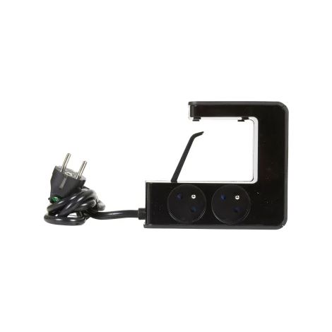 Legrand 050412 Clip-on multi-socket extender with 4 2P+T sockets, 2 USB Type-A sockets