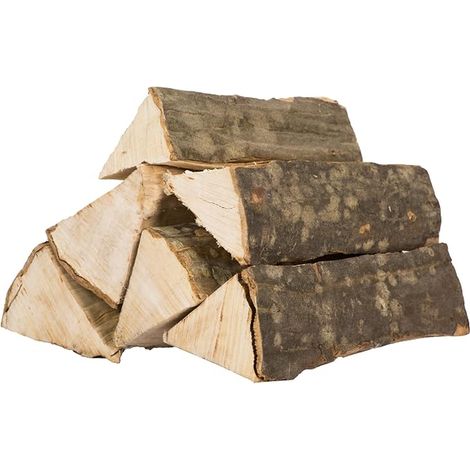 Firewood - Kiln Dried, 25cm Logs, Less Than 15% Moisture - Stoves, Fireplaces, BBQs and Campfires (25 Litre)