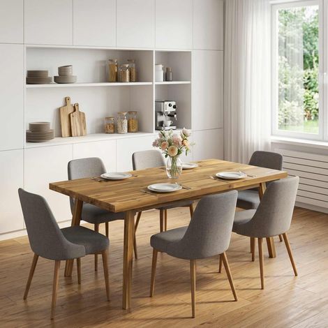 vidaXL Rectangular Table Top 130 x 60 x 3.2 cm Rectangular (1/5)
