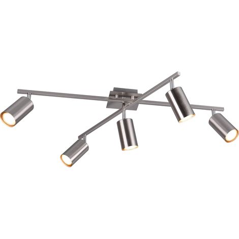Lampadario moderno MARLEY cromato 5xGU10 Trio 612400507 (1/4)