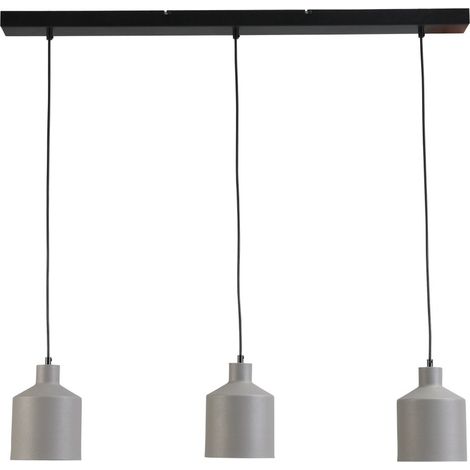 Lampe de salle à manger Boris Concepto 3x14 noir avec du gris - 2020-05-00-100-3 (1/3)