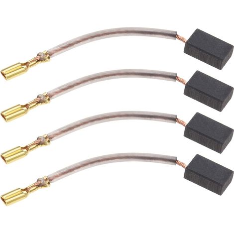 Lot de 2 paires de balais de carbone 5 x 8 x 12 mm 30711129009 - Pièce de rechange pour moteur MSX 636 II/MSXE 636 II/FMM 250/FMM 250 Q/FMT 250 Q (1/5)