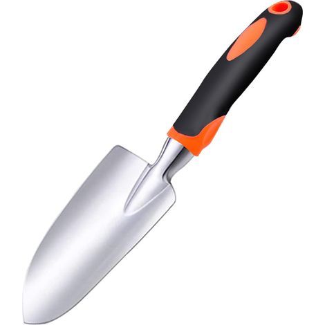 Gartenschaufel mit ergonomischem, rutschfestem Gummigriff zum Pflanzen, Umpflanzen und Jäten. (1/5)