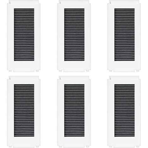 Lot de 6 filtres HEPA pour Ecovacs Deebot N30 PRO / N30 OMNI / N30 PRO OMNI accessoires aspirateur robot