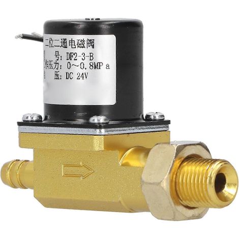 Électrovanne en laiton pour machine à souder électrique, pour gaz neutre et liquide. (1/5)