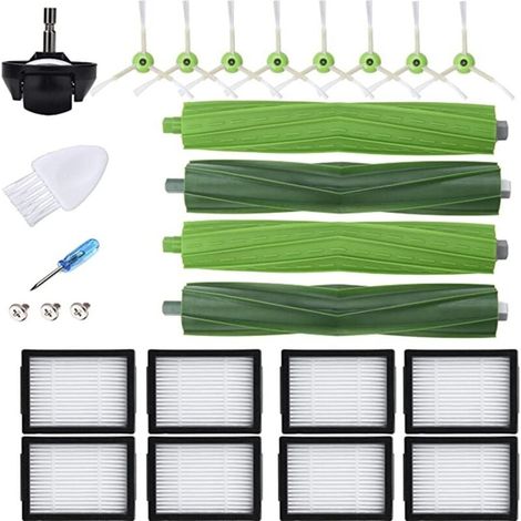 Filiyano-Accessoires de rechange pour brosses iRobot Roomba E5, E6, i3, i4, i6, i7, i8 - Lot de 21 (1/4)