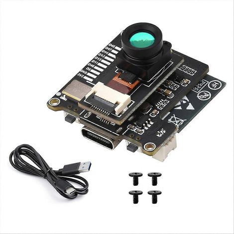 Module caméra thermique infrarouge ESP32-S3, équipé d'un ESP32-S3-WROOM-1, d'une matrice infrarouge 80x62 pixels et d'un port d'extension externe B. (1/5)