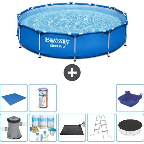 Bestway Bestway Steel Pro Ronde - 366x76 cm - 9-pièces S21598 (1/5)