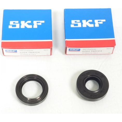 Roulement joint spi SKF pour moto Rieju 50 RS2 soie Ø20mm / 6204 (1/5)