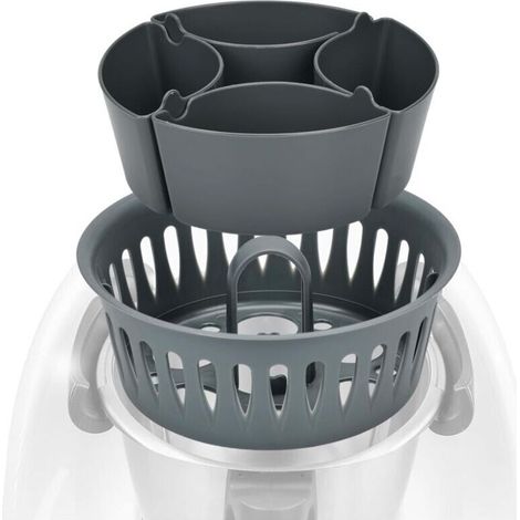 2-in-1 Eierkocher, Eierkocher kompatibel mit Thermomix TM5, TM6 und TM31, Thermomix Eierkocher – bis zu 4 pochierte und 6 gekochte Eier, Muffins (1/5)