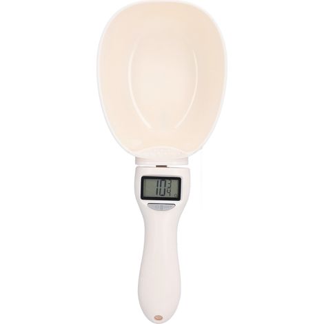 Balance Cuillère Électronique Haute Précision, Cuillère à Peser Anti-Dérapante avec Plateau Amovible (1/5)