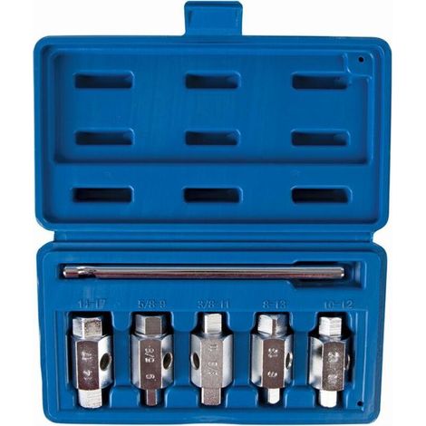 6-teiliges Steckschlüssel- und Ablassschraubenadapter-Set (1/5)
