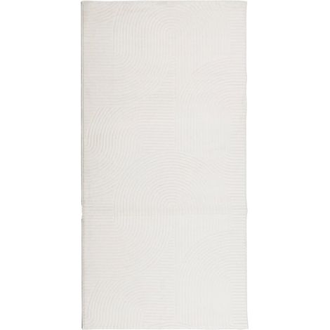 Maison Exclusive - Teppich IZA Kurzflor Skandinavischer Look Crem