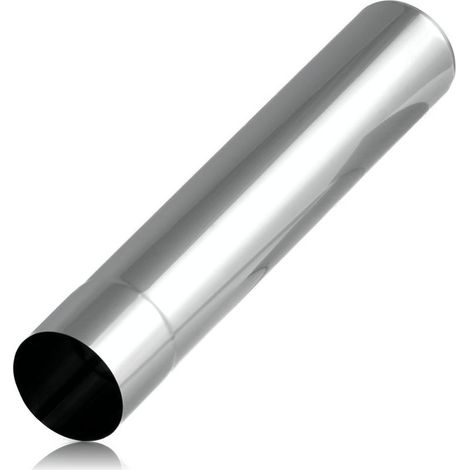 Tuyau de Poêle en Acier Inoxydable 1 pièce Ø 6 cm, Tuyau de Cheminée longueur 32,5 cm (1/5)