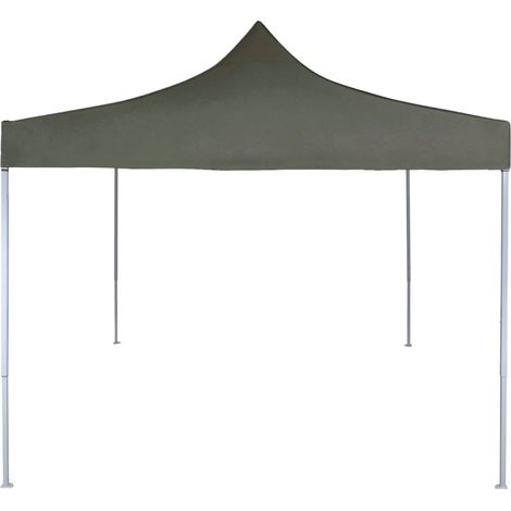 Tente réception pliable professionnelle 2x2 m Acier Anthracite (1/5)