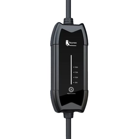 Chargeur EV Portable, Puissance 3,5 kW, Courant Ajustable 16A, TYPE2 (1/5)