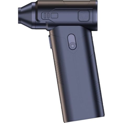 Mini souffleur d'air avec moteur sans balais - Souffleur turbo portable haute performance pour claviers, appareils photo et voitures, conception à double ventilateur, compact et portable avec chargeur (1/5)