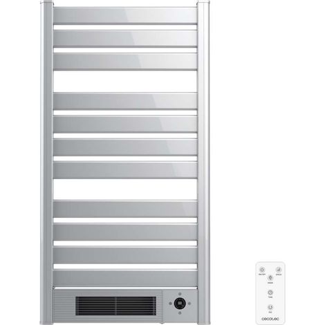 Cecotec – Sèche-serviette électrique céramique 2000W – Affichage LED – Télécommande – Minuterie 24h – IPX4 – Réglage température (1/5)
