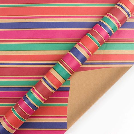 Wrapping Paper - Alphabet Print - 100 x 44 cm - Christmas Birthday Gift Wrap - 1 Roll