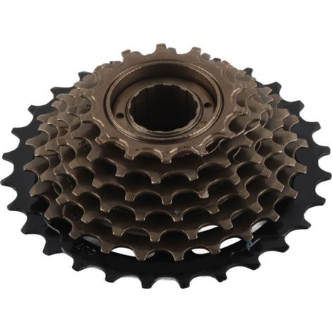 Cassette 7 vitesses en alliage titane universelle pour VTT, vélo route et vélo pliant, système de rotation précis.