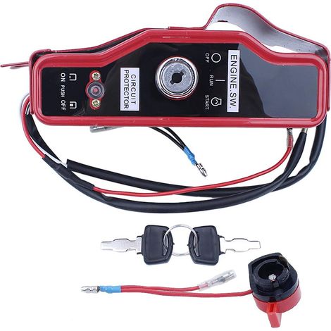 Ignition Switch Box Key For Honda GX 390 340 Gasoline Generator 188F 190F 5KW 6.5KW 11hp 13hp with Gasoline Engine (1/5)