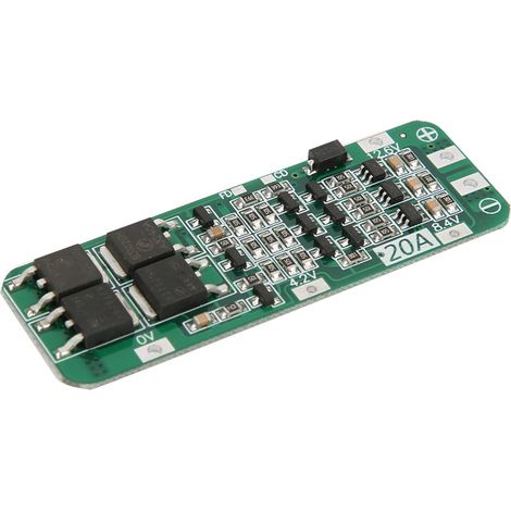 Schutzplatine für 3-Zellen-12,6V-20A-Lithiumbatterie (1/5)