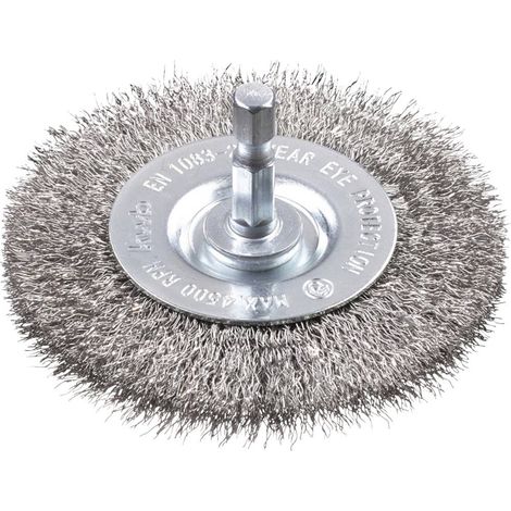 kwb BROSSE À DISQUE, FIL EN ACIER INOXYDABLE, ONDULÉE 609810 1 pc(s) (1/4)