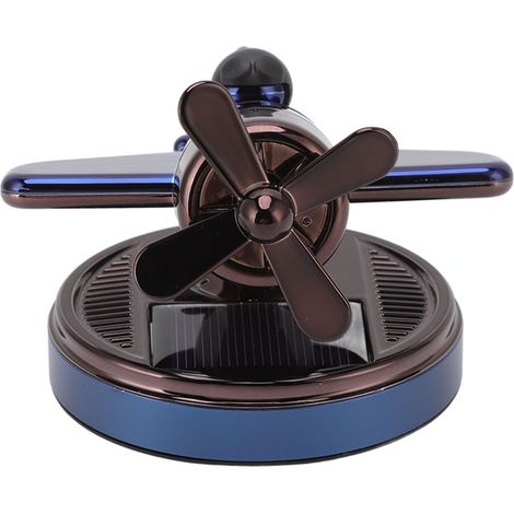 Auto-Lufterfrischer, solarbetrieben, automatischer, rotierender Aromatherapie-Diffusor in Hubschrauberform, Auto-Duftdekoration (1/5)