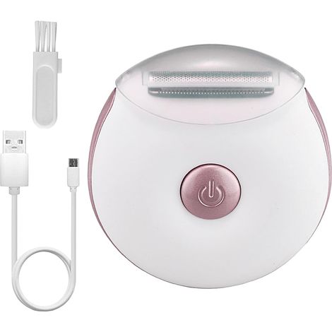 Rasoir électrique pour femmes,Rasoir Corporel Rechargeable USB Épilateur  Appareil de toilettage personnel sec et humide sans fil pour peau sensible jambes bras aisselles et zone intime